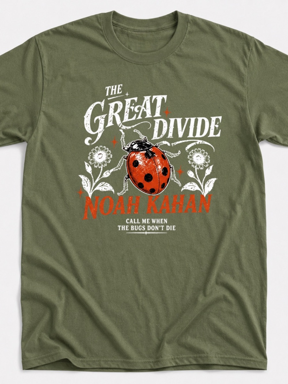 Forest Green Short Sleeve Tee | Noah Kahan